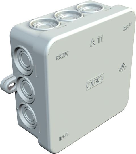 kārba A11 85x85x40 mm IP55 OBO Betterman