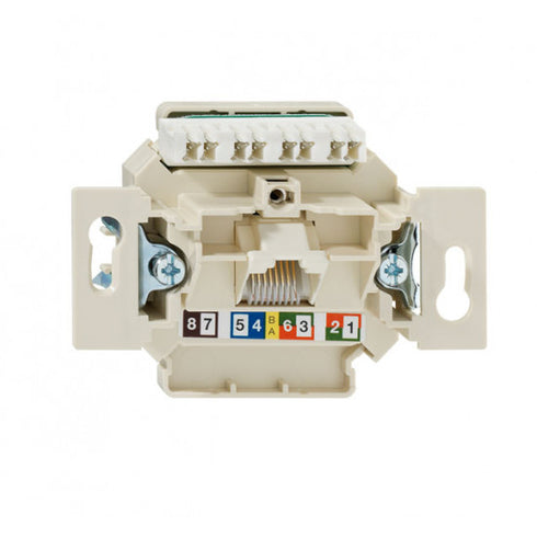 Data rozete 1xRJ45 6eCAT mehānisms BASIC ABB