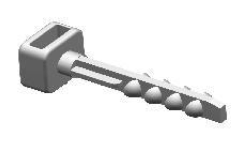 Dībelis savilcei DN 6x40 melns Baltplasts RKF