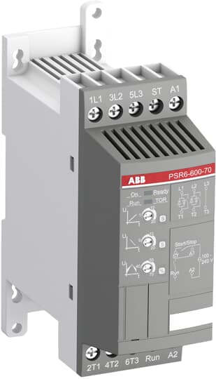 Softstarteris PSR6-600-70 3kW,400V/100-240V AC ABB