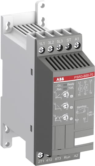 Softstarteris PSR3-600-70 1.5KW, 400v/ 100-240v AC ABB